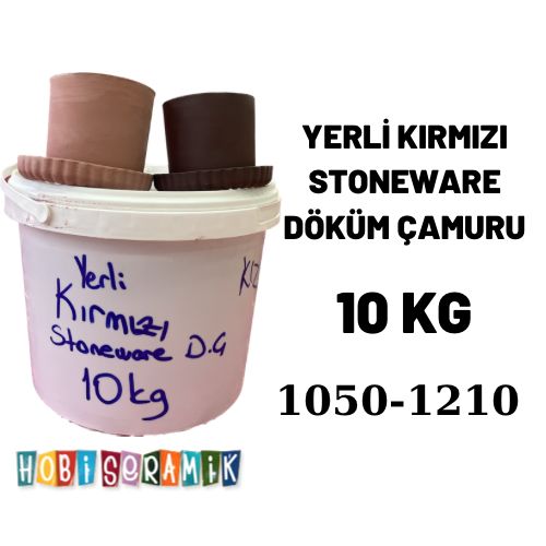 Picture of RED STONEWARE DOMESTIC FASTING MUD 10 KG (1190-1210)