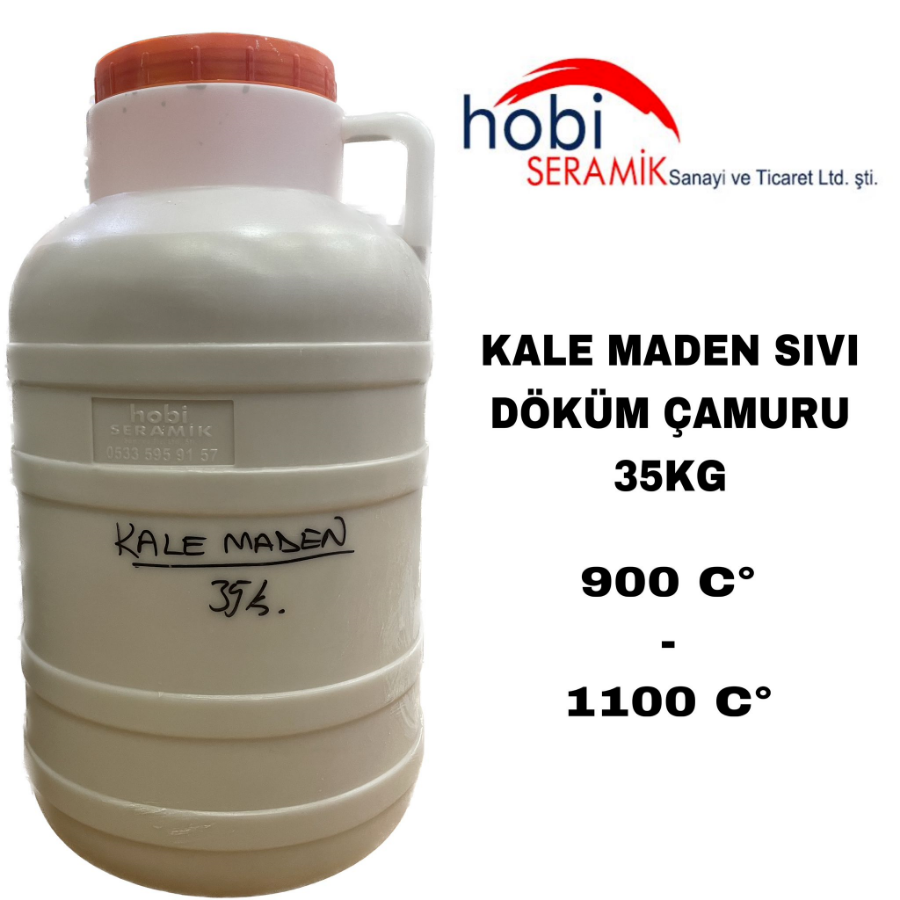 Resim KALE MADEN SIVI DÖKÜM ÇAMURU 35KG (KARGOLANAMIYOR MAĞAZA SATIŞI VARDIR)