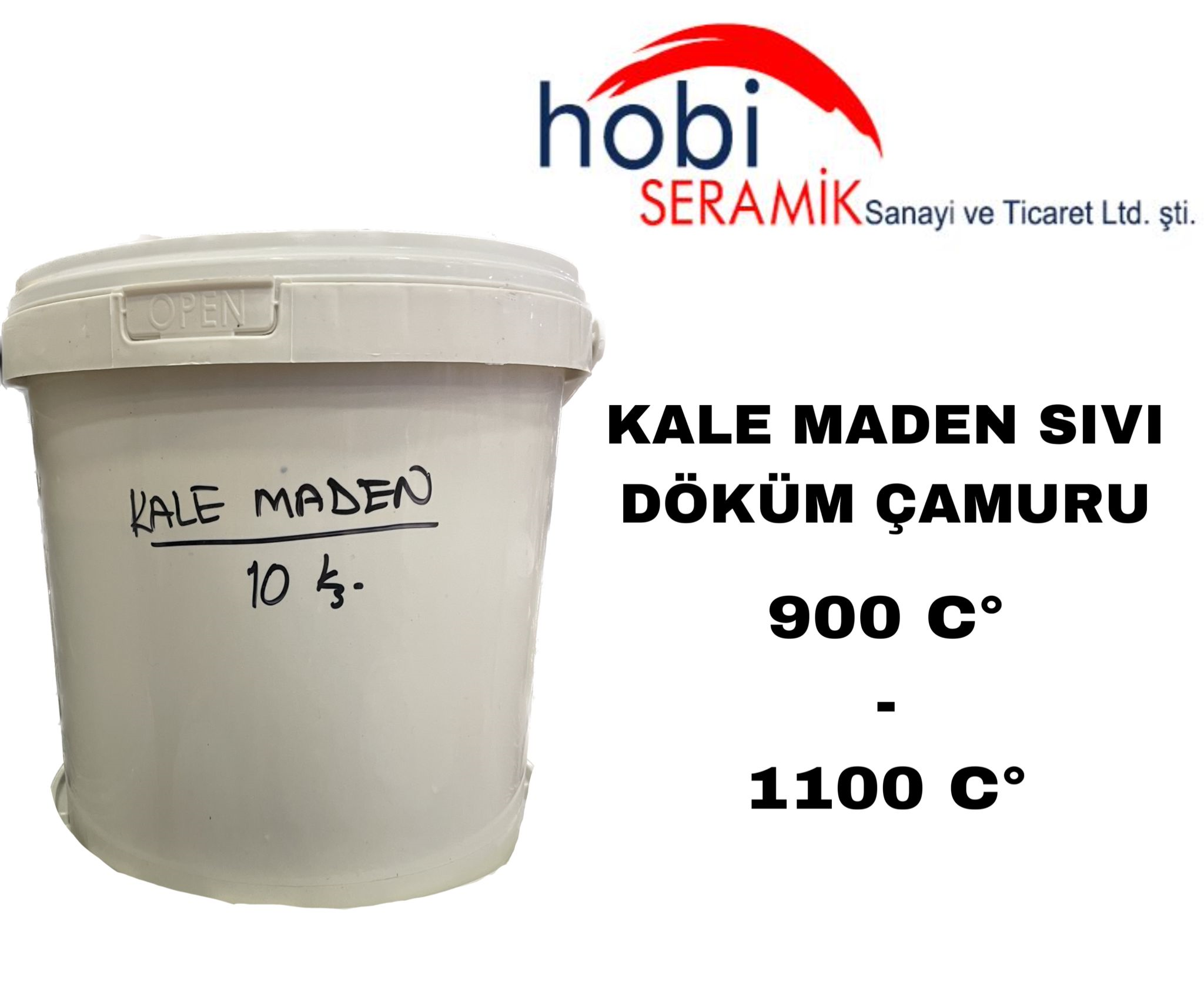 Resim KALE MADEN SIVI DÖKÜM ÇAMURU 10KG