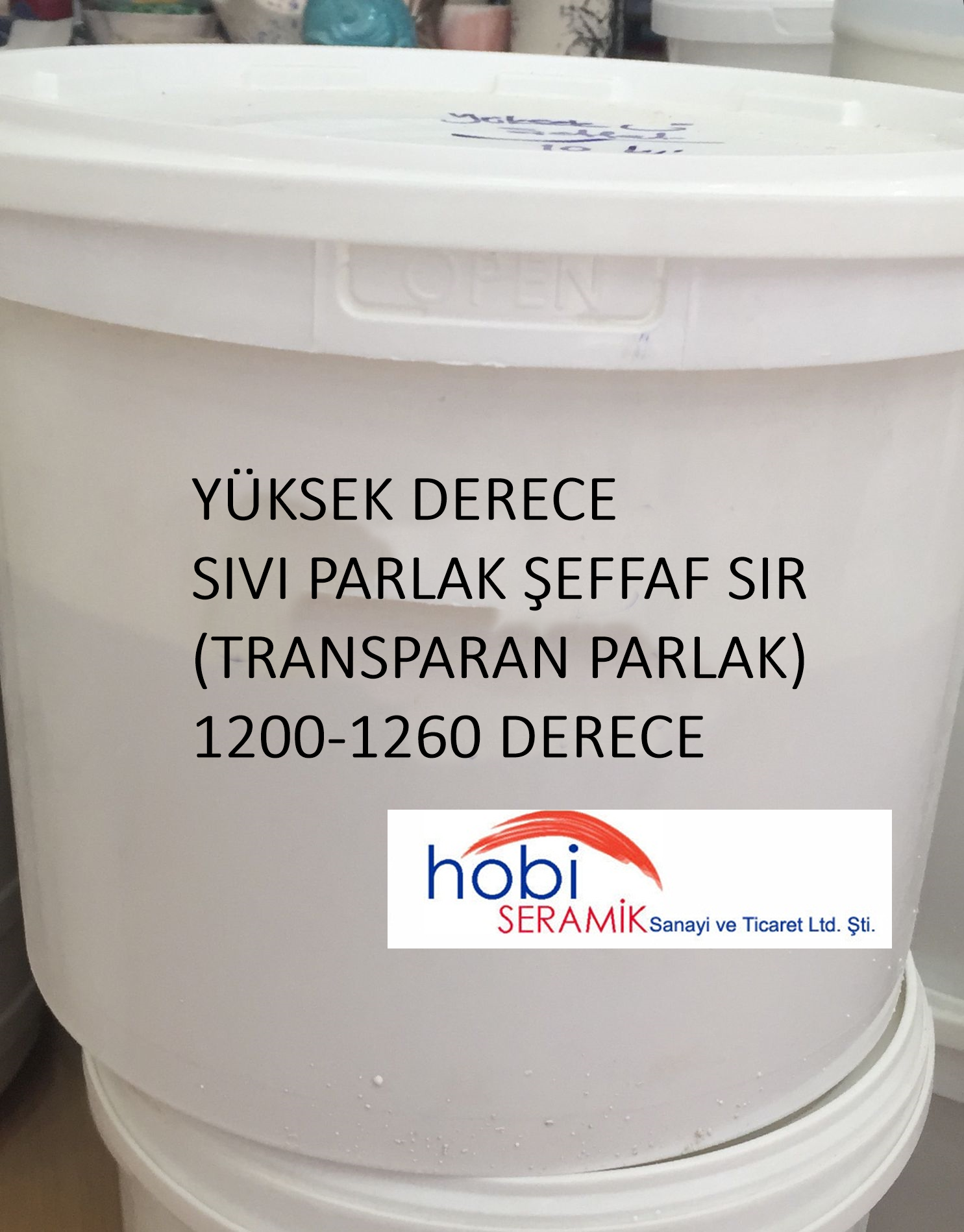 Resim YERLİ ŞEFFAF PARLAK SIVI SIR *YÜKSEK DERECE *( 1200-1260 ) 10KG