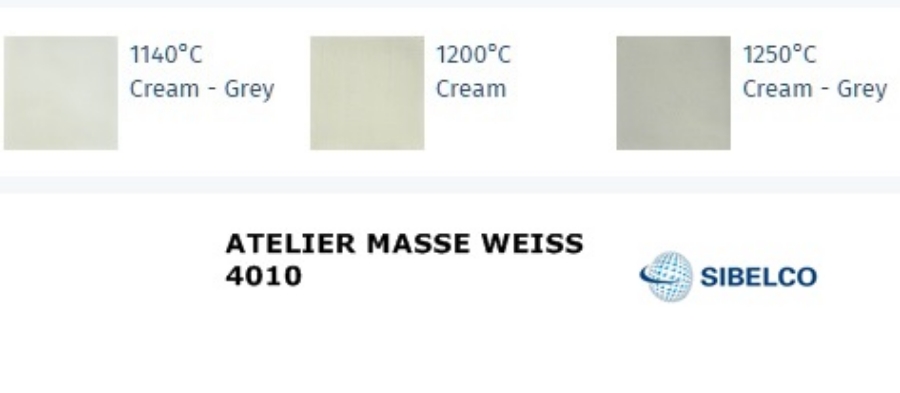 Resim ATELIER MASSE WEISS 4010 ÇAMUR 10KG