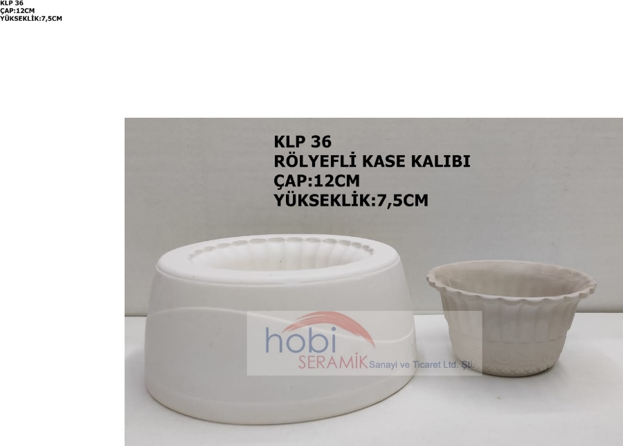 Resim KLP36 RÖLYEFLİ KASE KALIBI