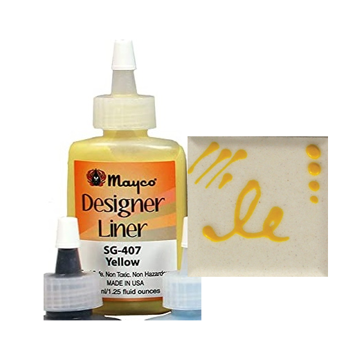 Picture of Mayco Designer Liner SG407 Yellow Drawing Secret 37ml