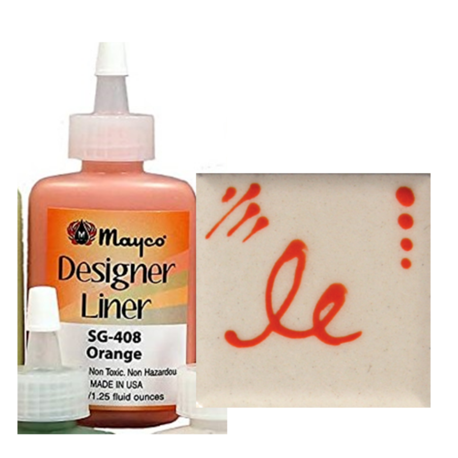 Picture of Mayco Designer Liner SG408 Orange Drawing Secret 37ml