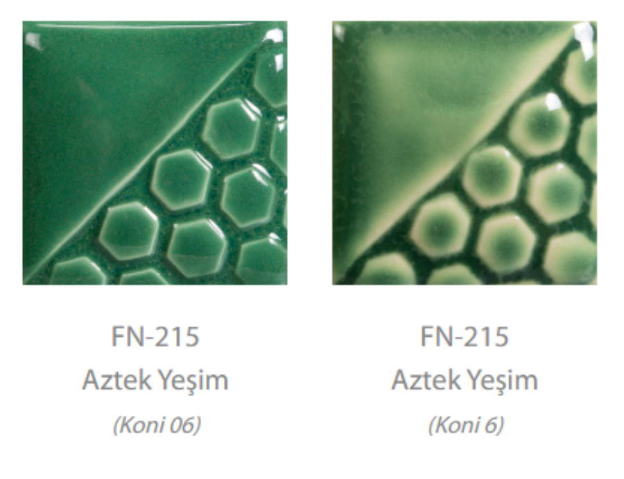 Resim Artistik Sır Aztec Jade FN215 Mayco