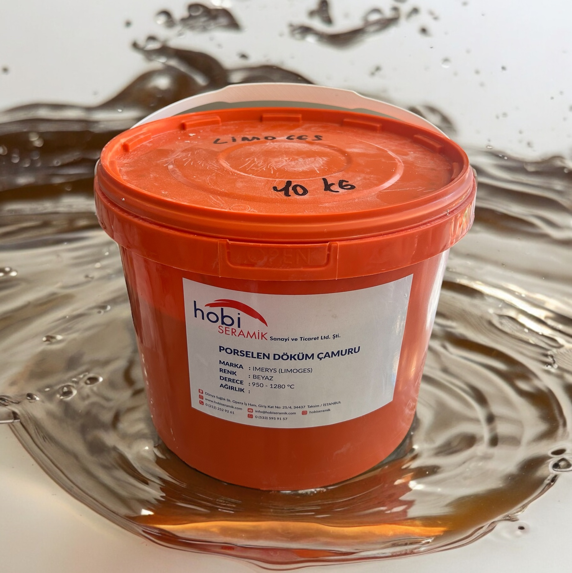 Picture of LIMOGES PORCELAIN LIQUID MUD 10 KG