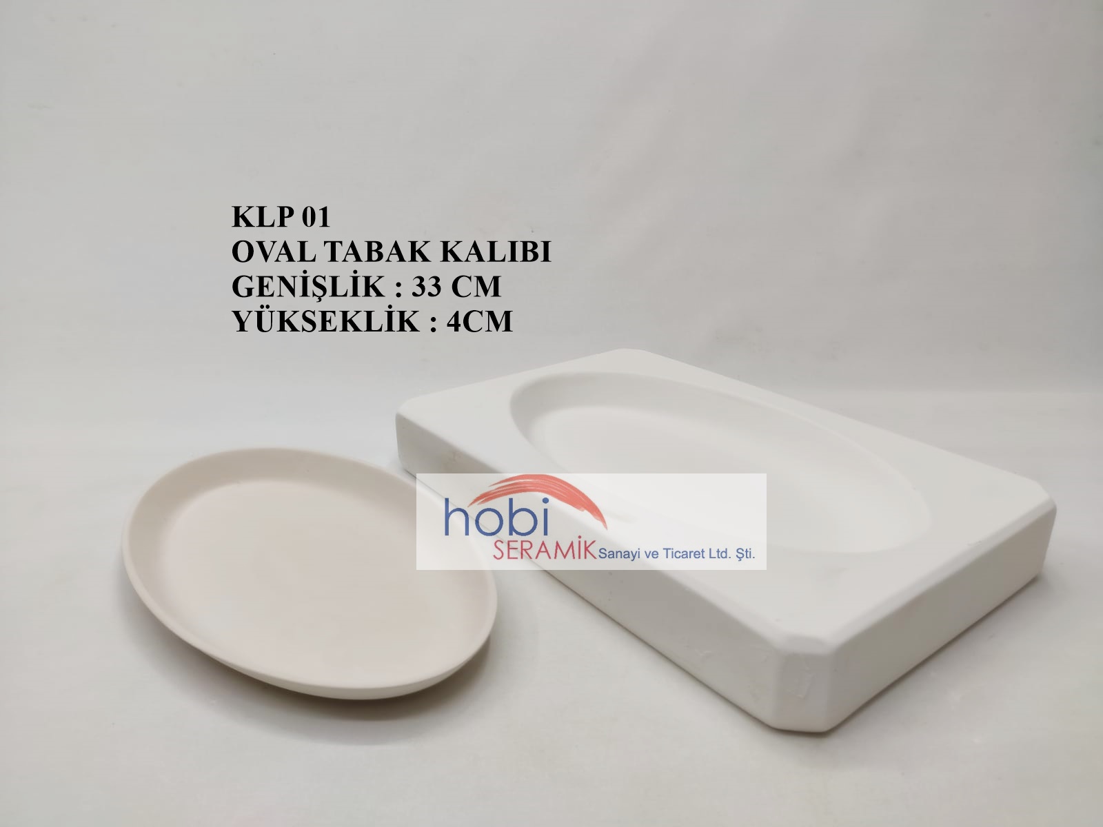 Picture of KLP 01 OVAL FISH PLATE