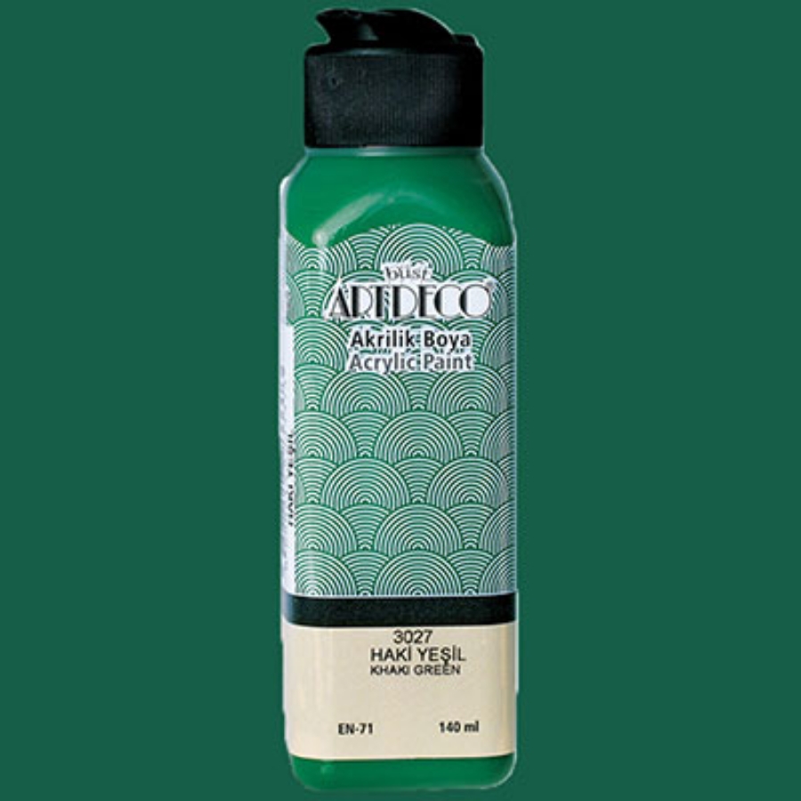 Resim  Artdeco Akrilik Boya 140Ml Haki Yeşil 3027