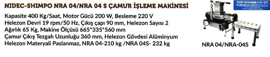 Resim Shımpo Nra 04-S Çamur İşleme Makinesi