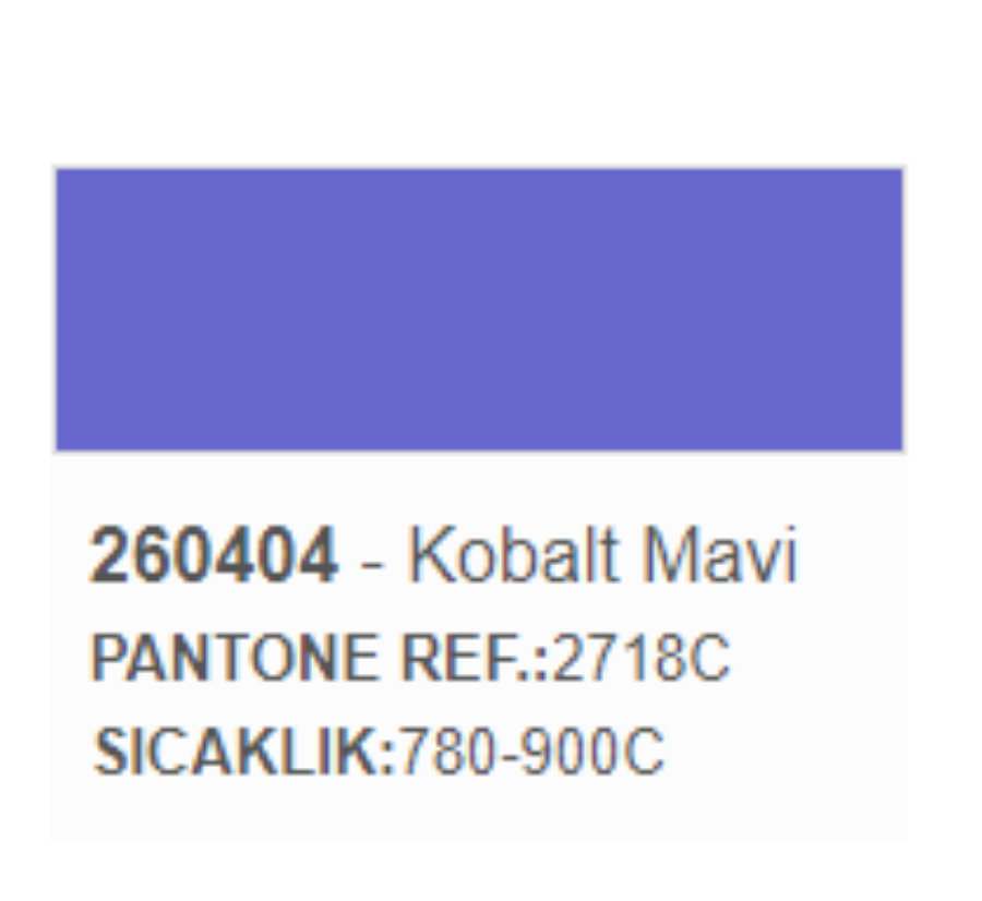 Resim 260404 Kobalt Mavi Sır Üstü Dekor Boyası