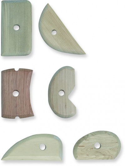 Picture of 1710 Square Wooden Scraper Set of 6